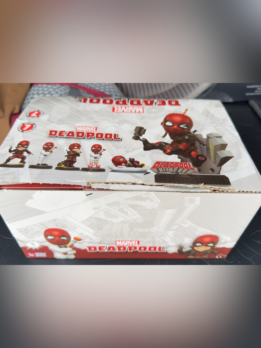 YuMe 6 Pack Deadpool Blind Box - 2" to 4" Marvel Superhero